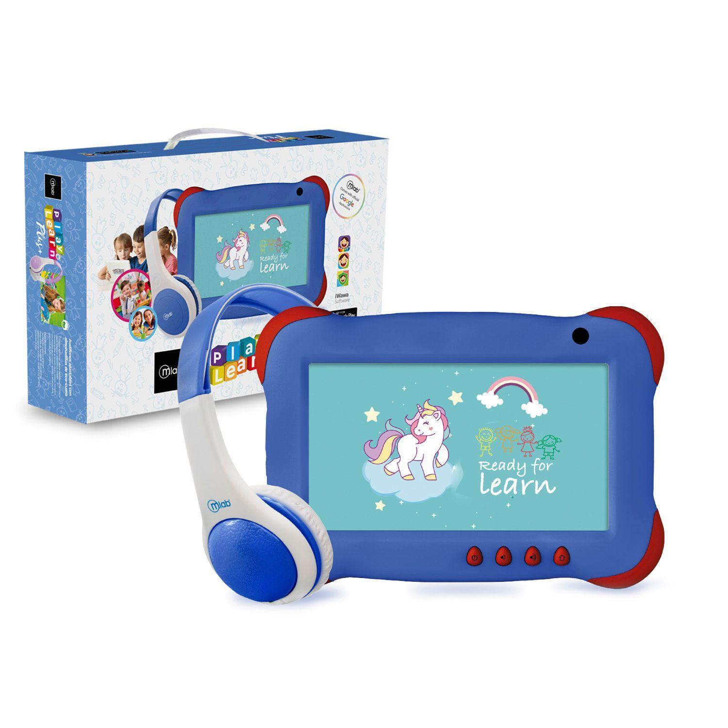 Tablet Mlab 7 1GB RAM / 16GB / Play & Learn Plus + Audífonos Blue (REACONDICIONADO)-2