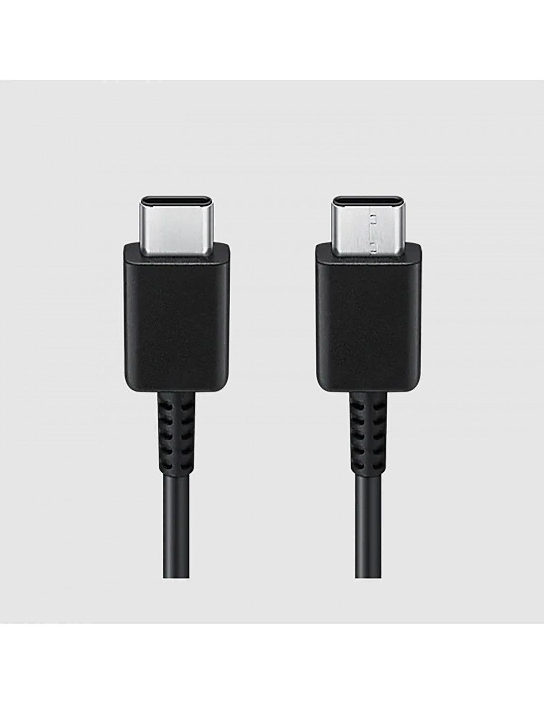 SAMSUNG CABLE USB TIPO C A TIPO C NEGRO (reacondicionado)-3