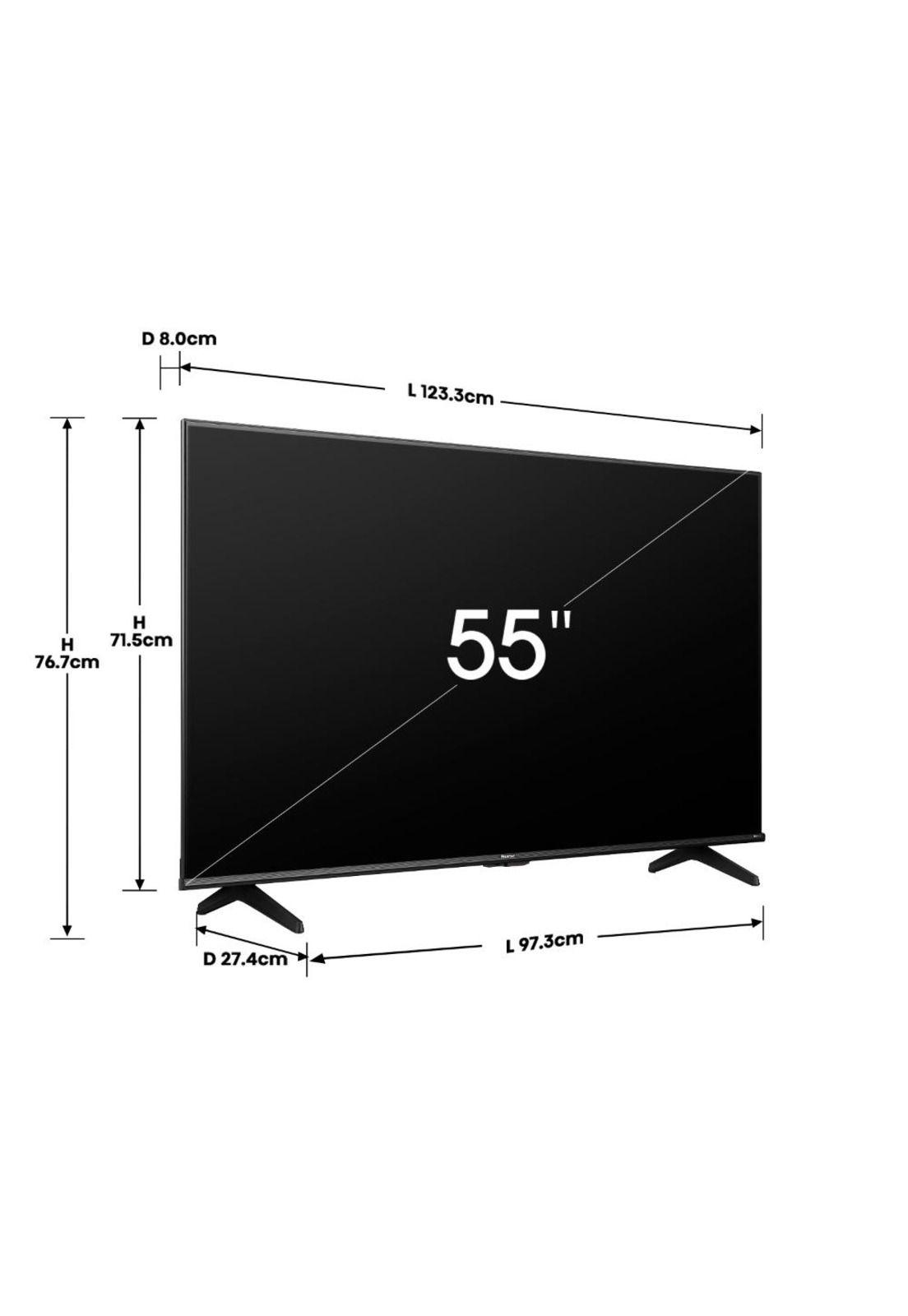 **Título: Smart TV Hisense 55" 4K UHD 55A6N (Nuevo, caja dañada)**-1