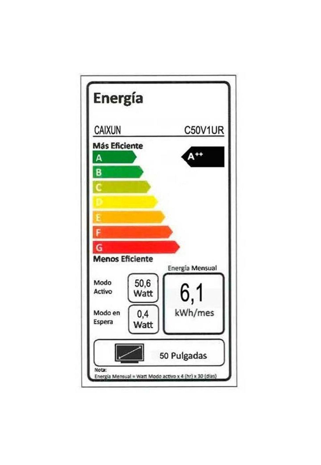 Smart TV Caixun  50" 4K LED  UHD Roku C50V1UR (Nuevo caja dañada)-4