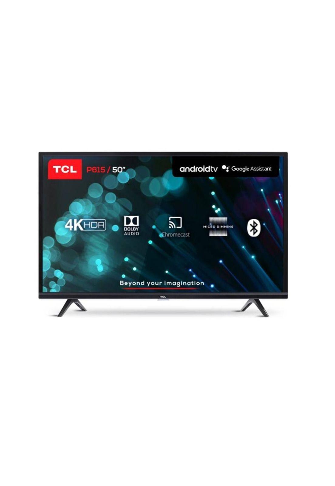 Smart TV TCL 50" LED 50P615 4K UHD Android-0