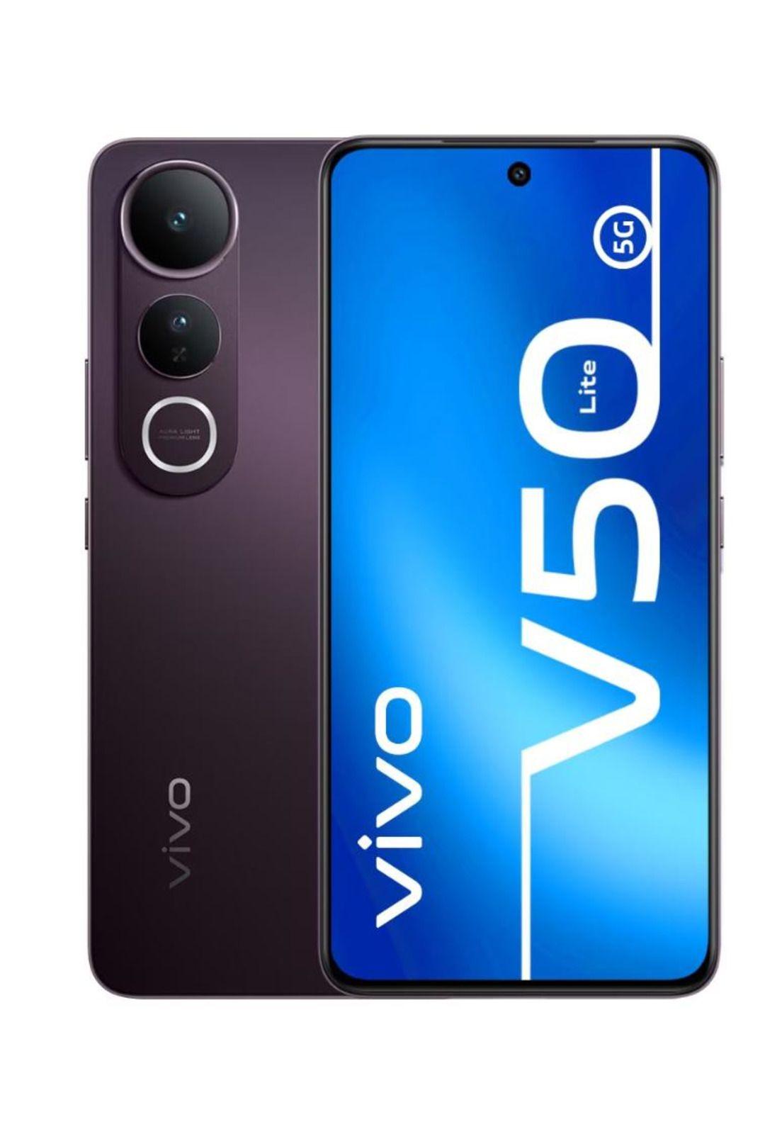 Celular Smartphone VIVO V50 5G Lite /8GB /256GB/V2440/ Negro (Reacondicionado)-0