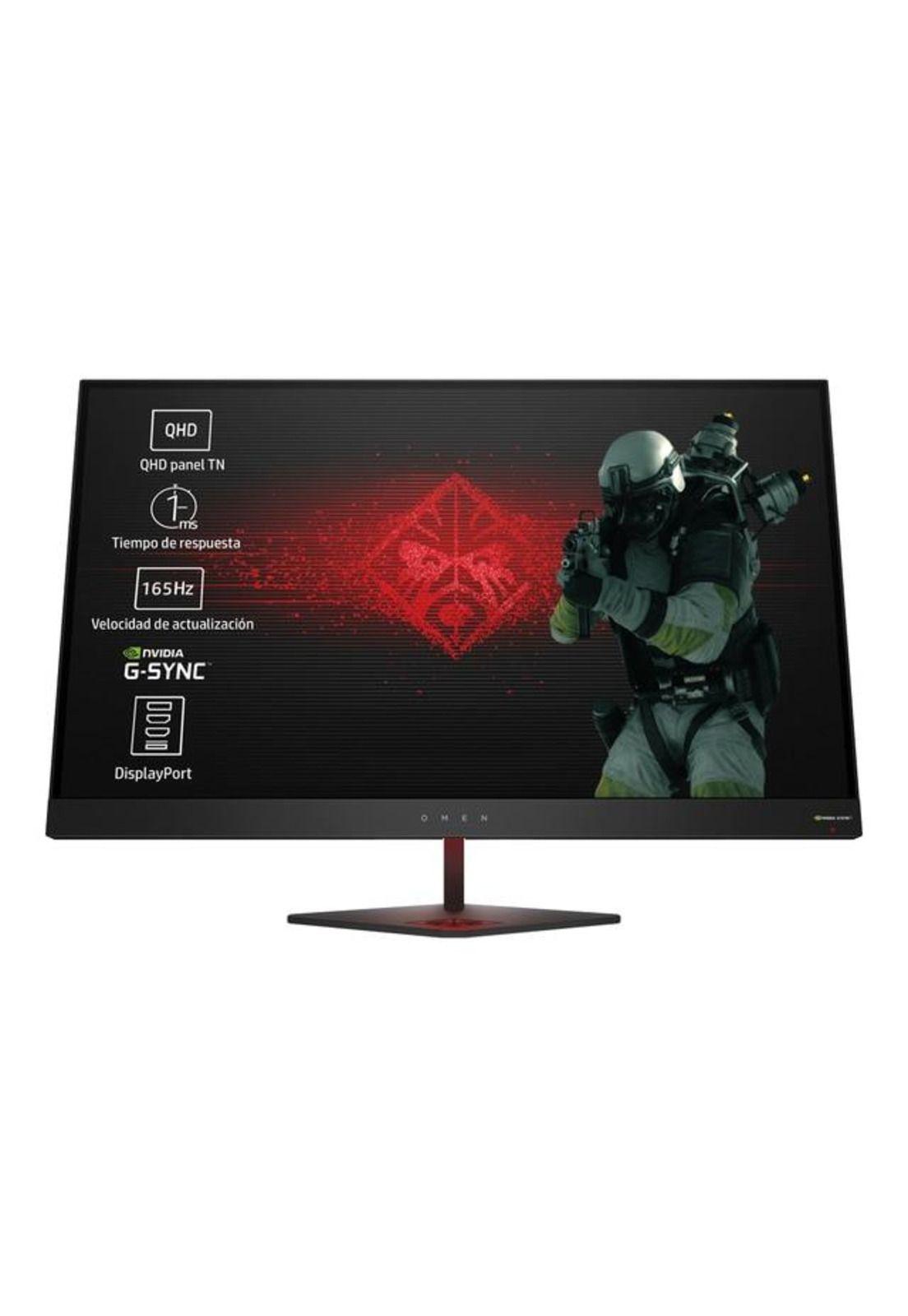 Monitor Gamer OMEN by HP 27" QHD 165Hz (Reacondicionado)-0