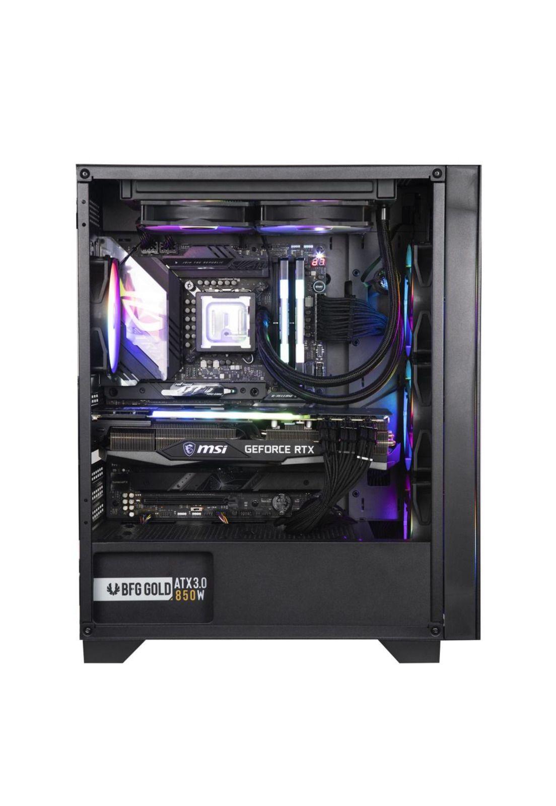 Gabinete BitFenix/ ​​Flow ATX / 4 Ventiladores/ Negro-9