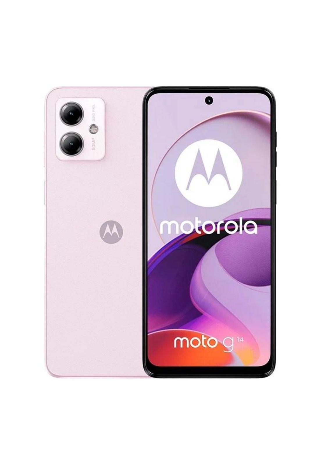 Celular Smartphone Motorola/ Moto G14/ 4GB/128GB/ Lila Pastel(Reacondicionado)-0