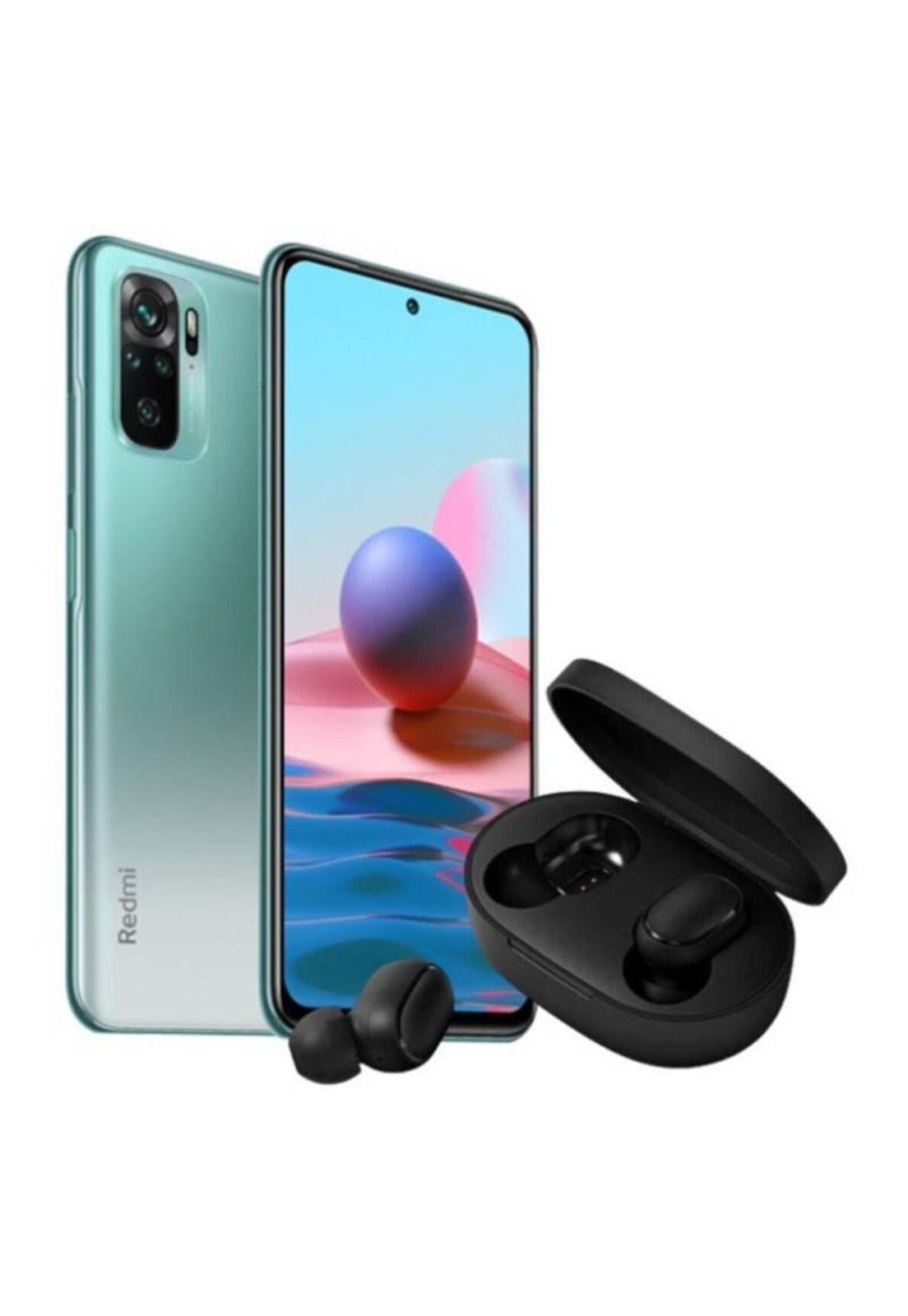 REDMI NOTE 10, 128GB con eardubds basic 2, Lake Green-0