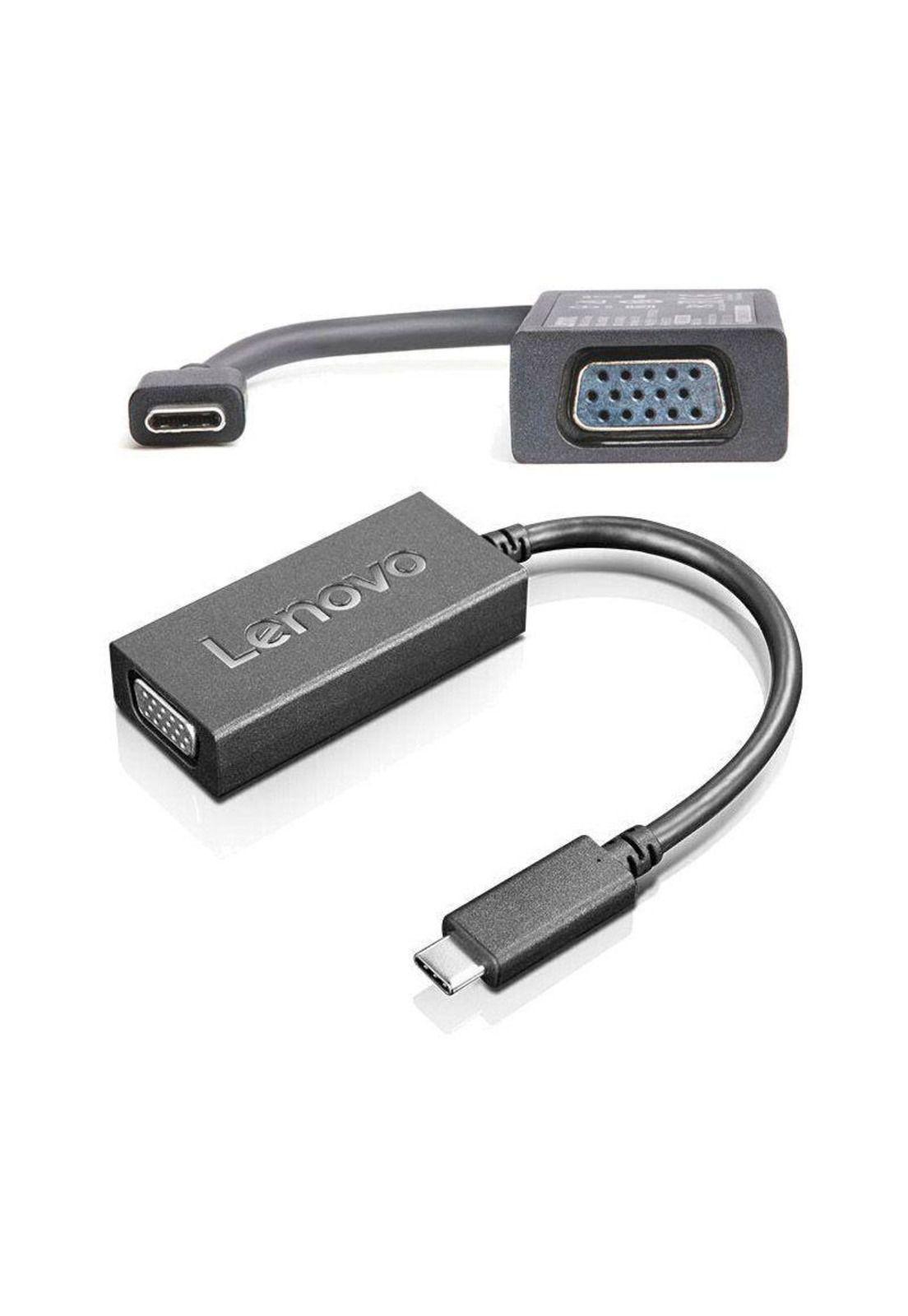 Adaptador Lenovo USB-C a VGA - 4X90M42956-3