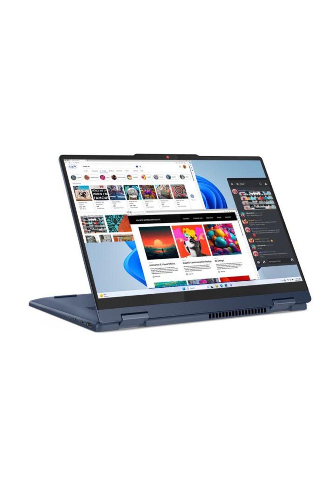 Notebook Lenovo 2 en 1 R7-8845HS/ 16GB Ram/ 512GB SSD/ 14" FHD Tactil/ IdeaPad5-2