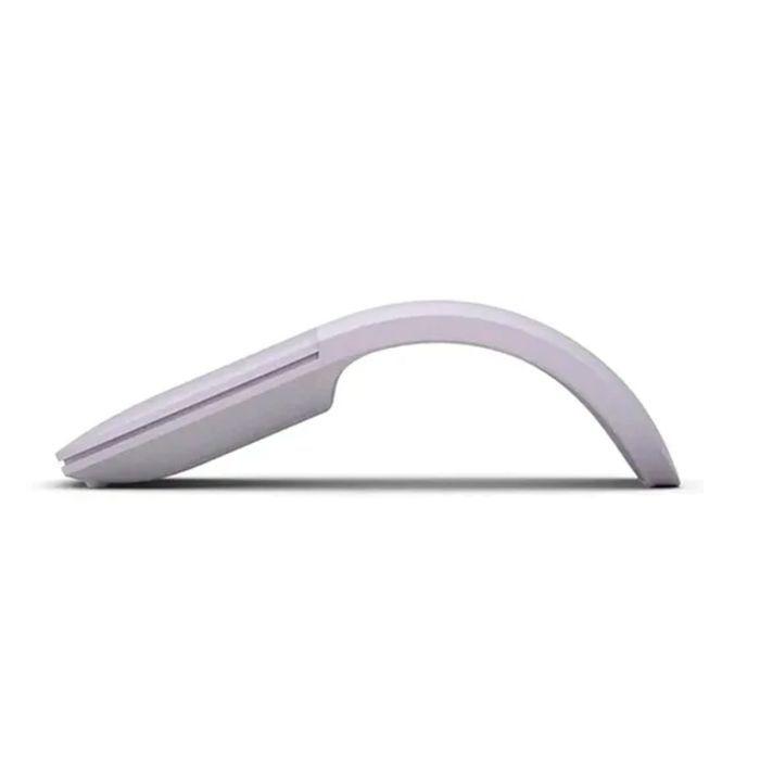 Mouse plegable inalambrico Bluetooth Lila-1