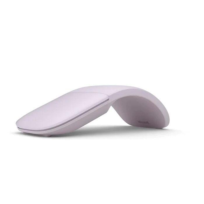 Mouse plegable inalambrico Bluetooth Lila-0