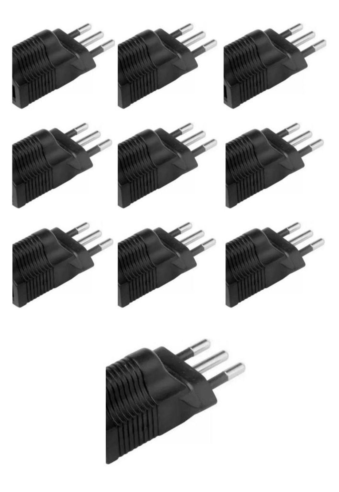 Enchufe Adaptador Americano A Nacional 10a 250v/ pack 10 unidades-2