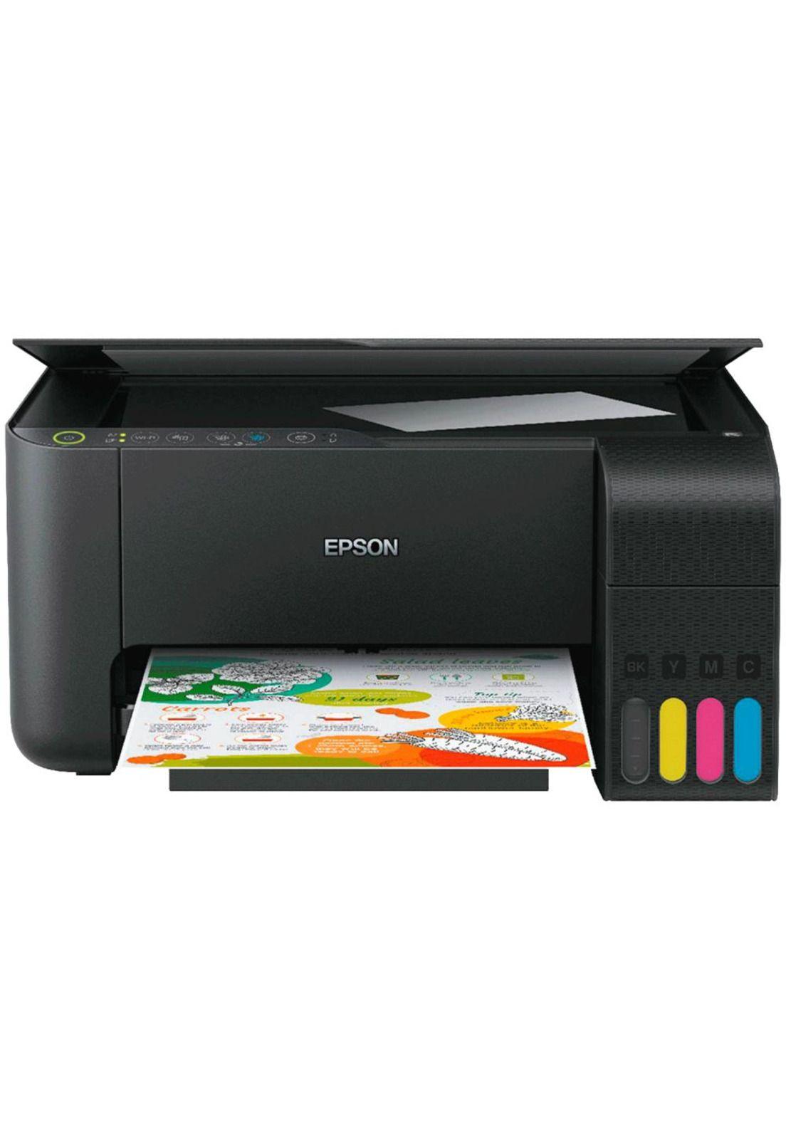 Impresora Multifuncional Epson EcoTank L3150, Inyección de tinta color, Wifi, imprime, escanea-2