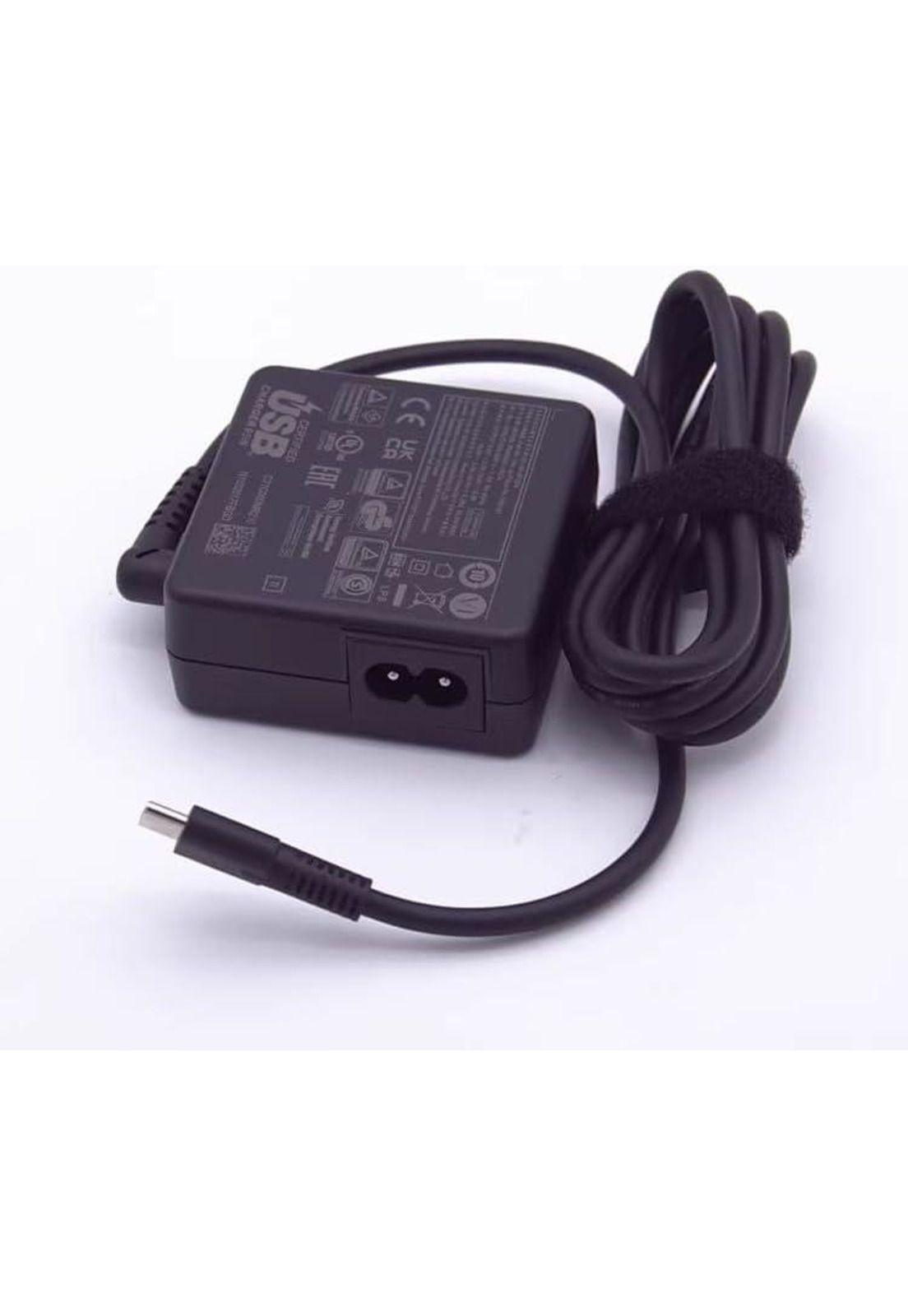 Adaptador de CA USB tipo C Toshiba de 65 vatios compatible con 5 V/9 V/15 V/20 V-2