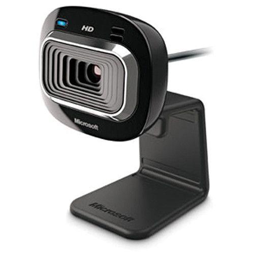 Microsoft Webcam LifeCam HD-3000, 1280 x 720 Pixeles, USB 2.0, Negro-1