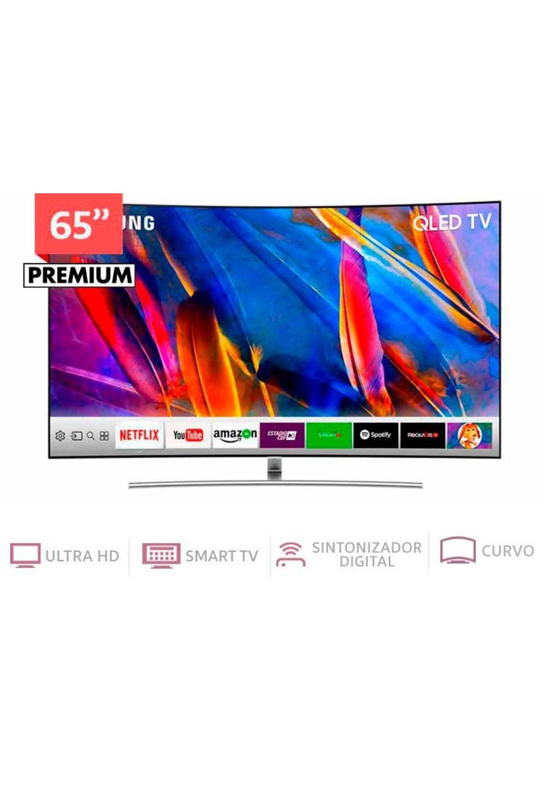 Smart TV Samsung QLED Curvo 65"/ 4K UHD QN65Q8CAMG-0