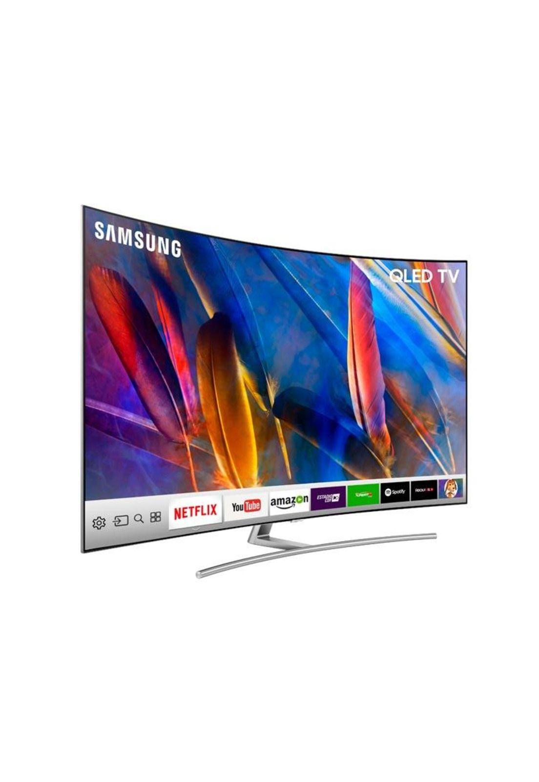 Smart TV Samsung QLED Curvo 65"/ 4K UHD QN65Q8CAMG-2
