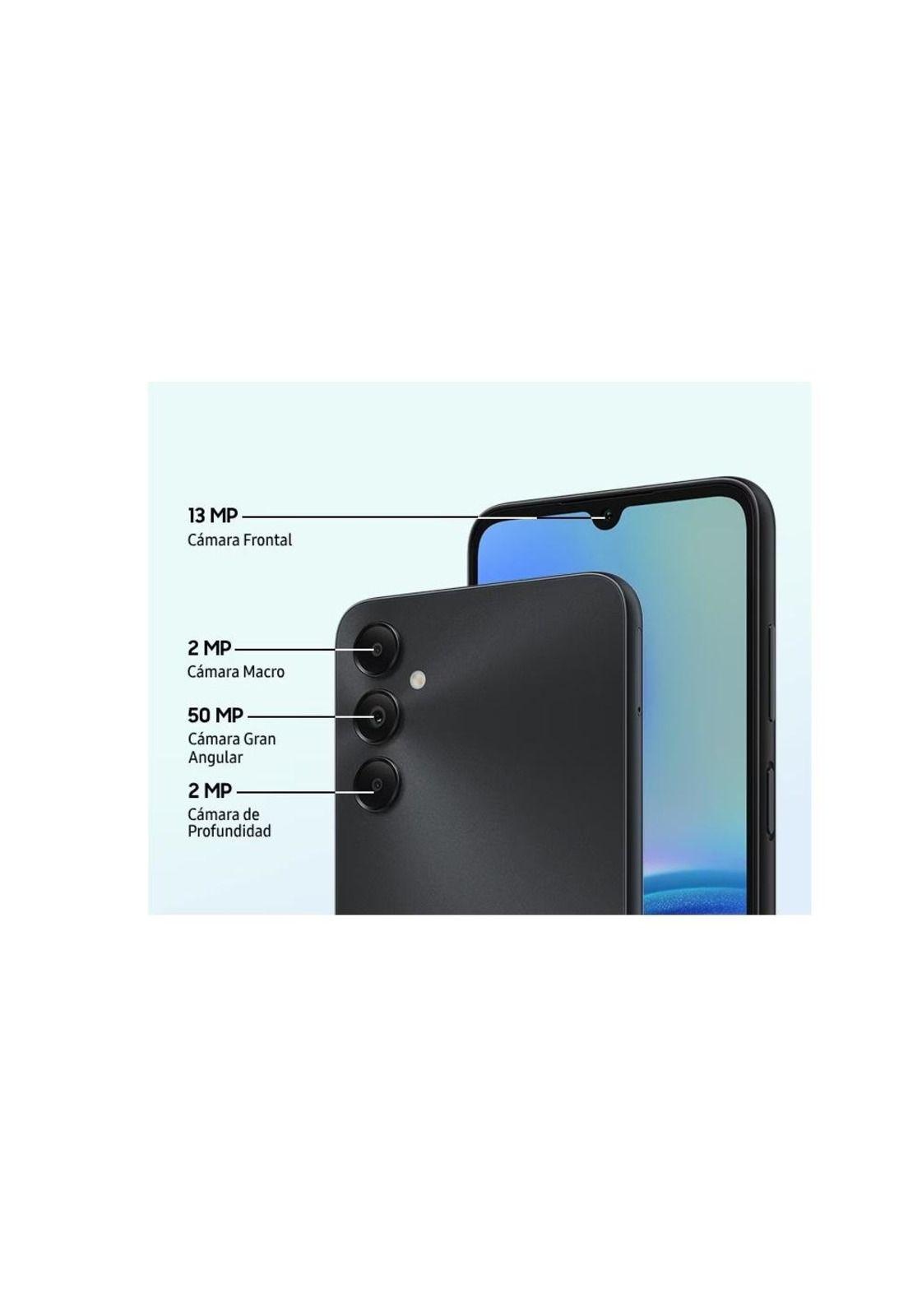 Celular Smartphone/ Samsung Galaxy A05S/ 4GB/ 128GB / Negro (Reacondicionado)-3