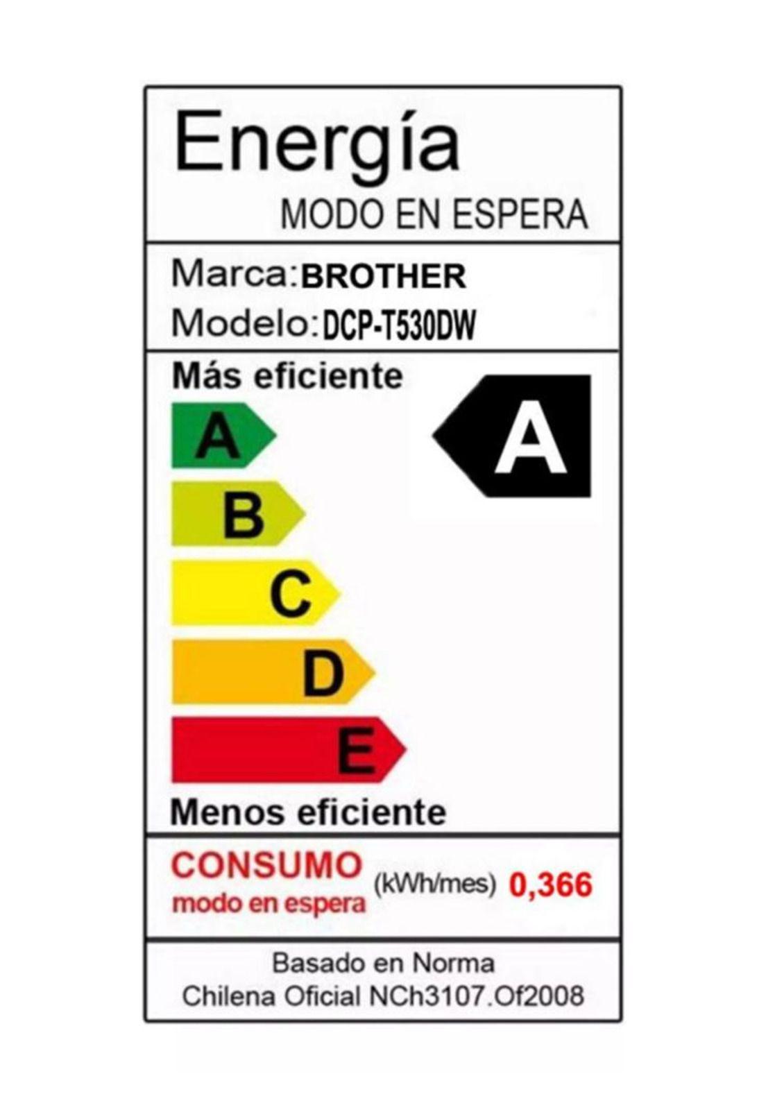 Impresora multifuncional Brother  DCP-T530DW/ Sin cartuchos de tinta(Reacondicionado)-4