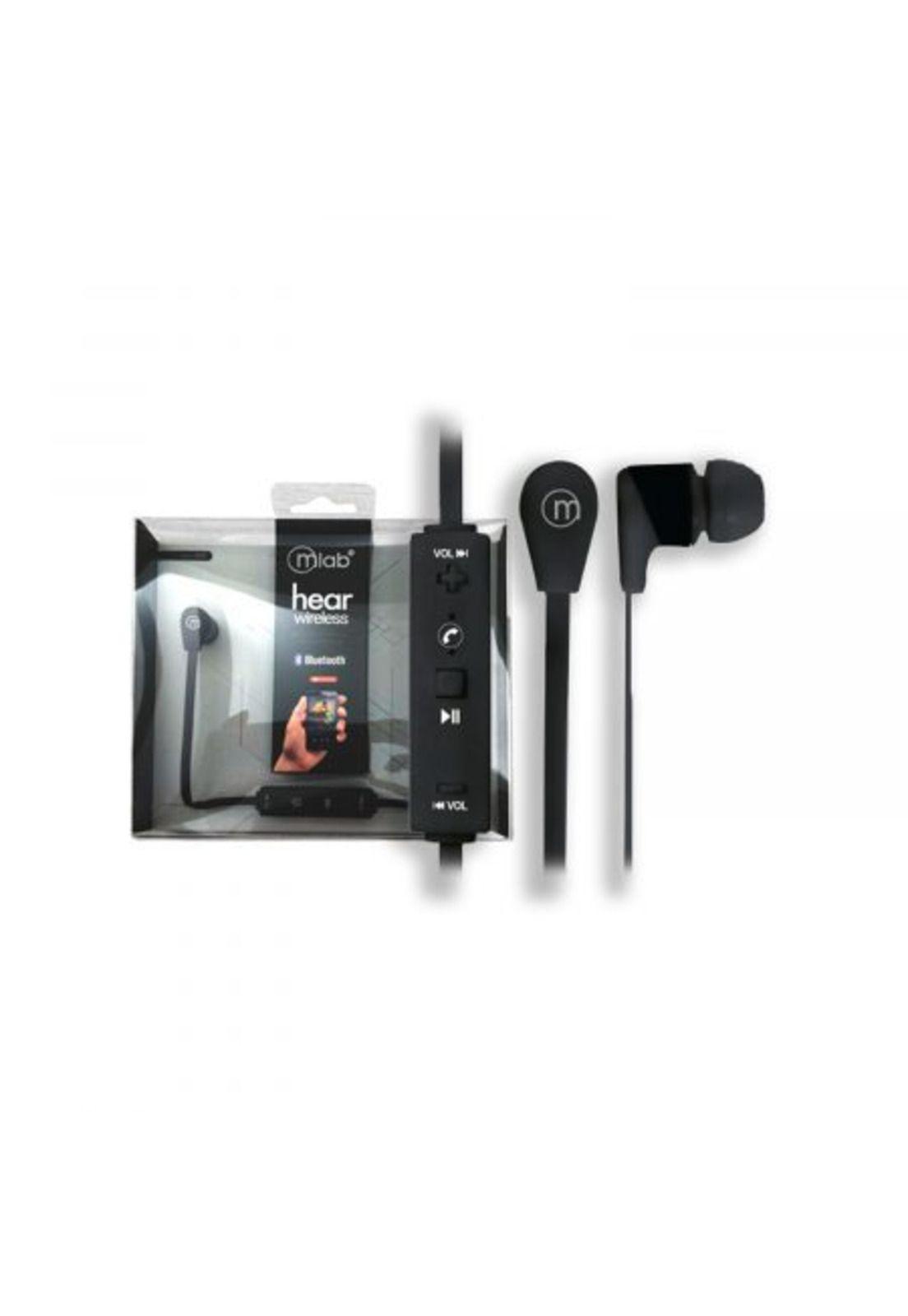 AUDIFONOS, In-ear Bluetooth/ Mlab 7072/ Negro-1