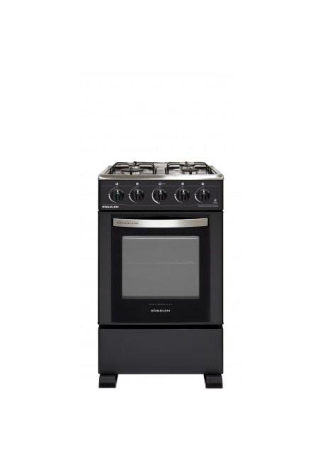 Cocina a gas 4 Platos CH-5050/  Sindelen/ Negra  (Nuevo caja dañada)-0