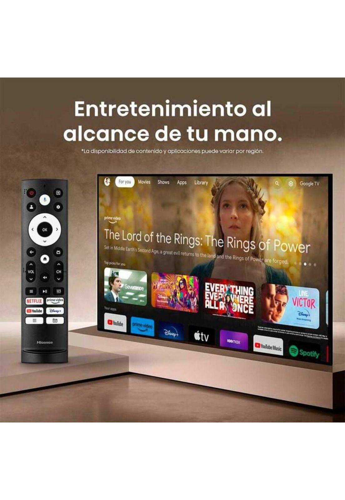 Smart TV Hisense 58" LED 4K UHD A6N (Nuevo caja dañada)-6