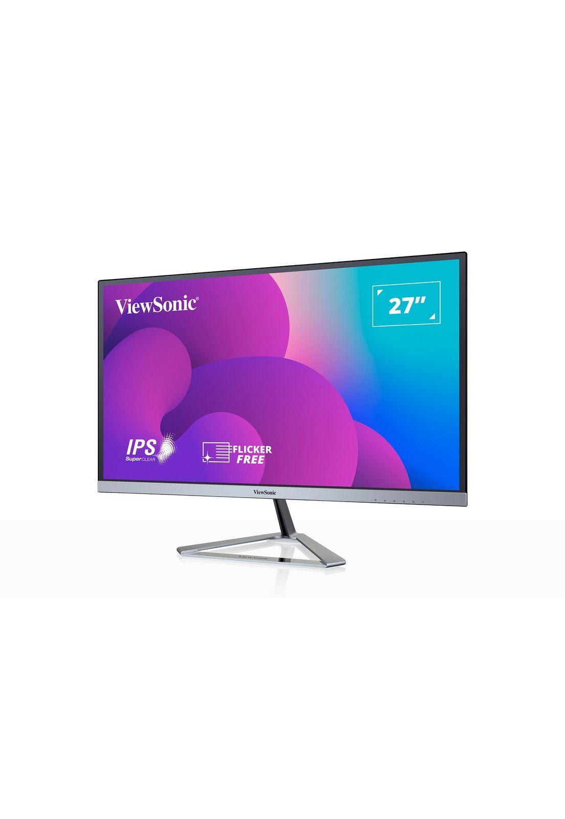 Monitor Gamer ViewSonic 27" IPS VX2776-smhd Full HD 1920 x 1080/ 4ms GtG/ HDMI/ DisplayPort/ VGA-1