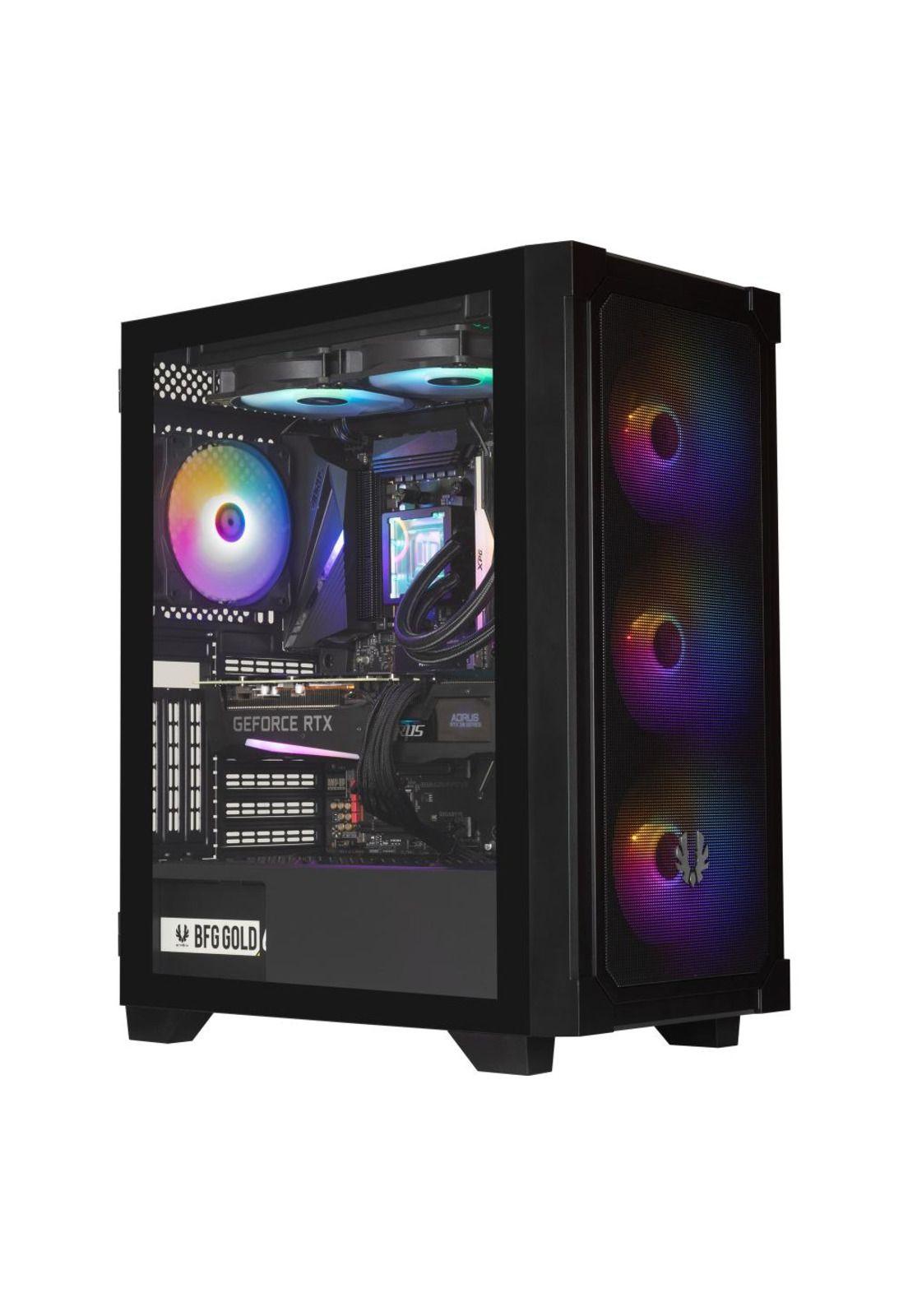 Gabinete BitFenix/ ​​Graft ATX / 4 Ventiladores /Negro-5