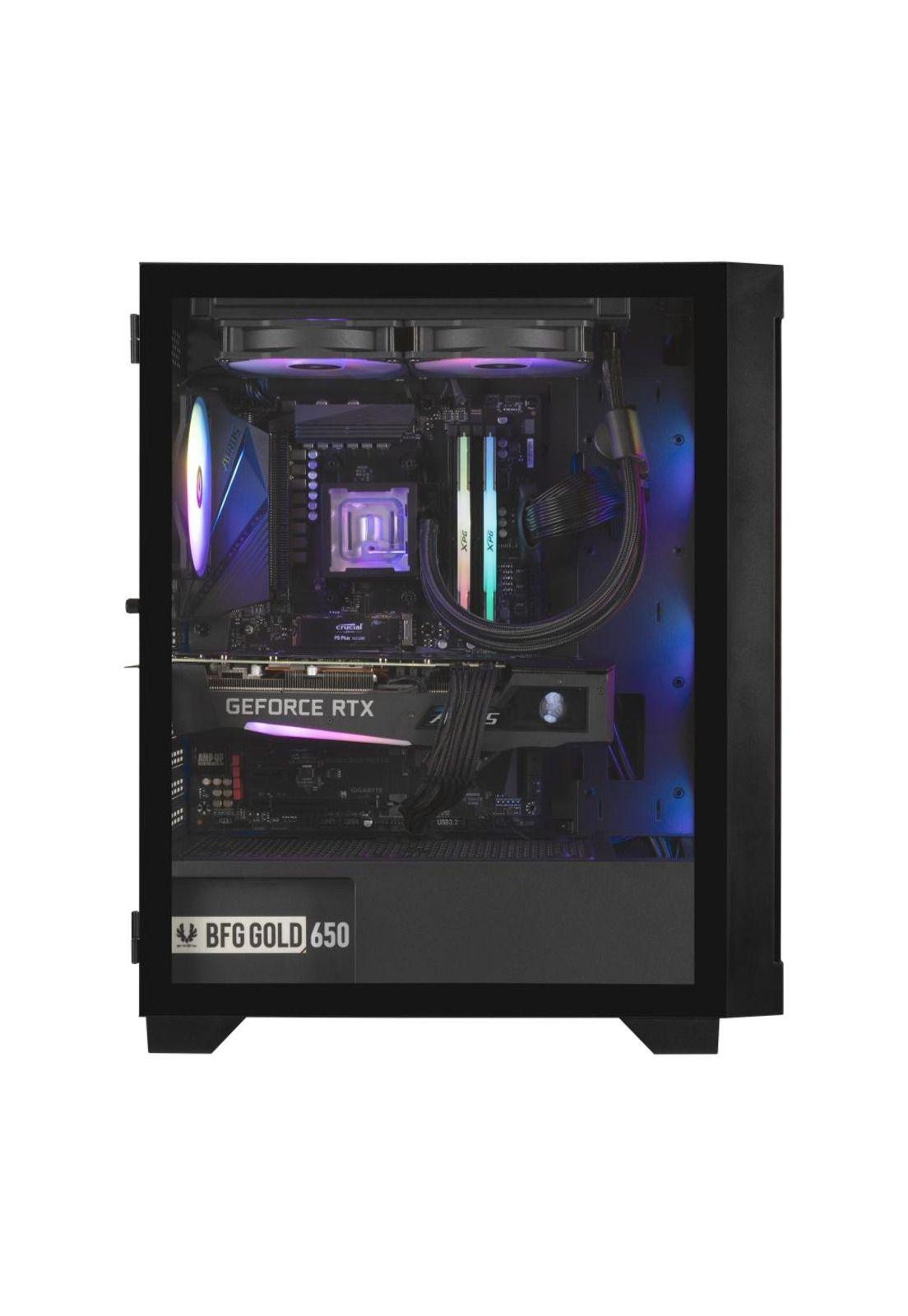 Gabinete BitFenix/ ​​Graft ATX / 4 Ventiladores /Negro-6