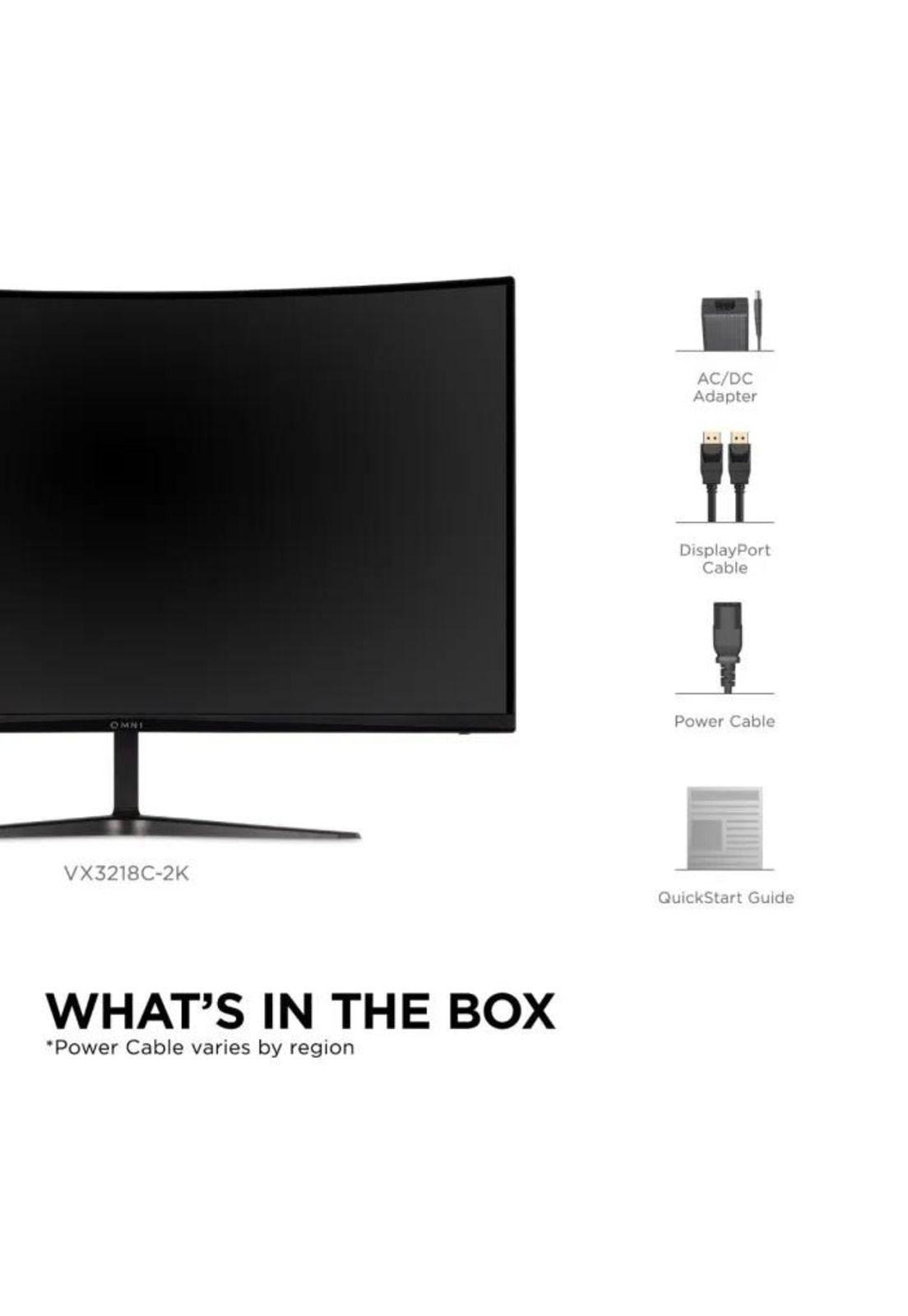Monitor Gamer 32" / Curvo/ LED / WQHD/ HDMI/ 165Hz / VX3218C-2K-9