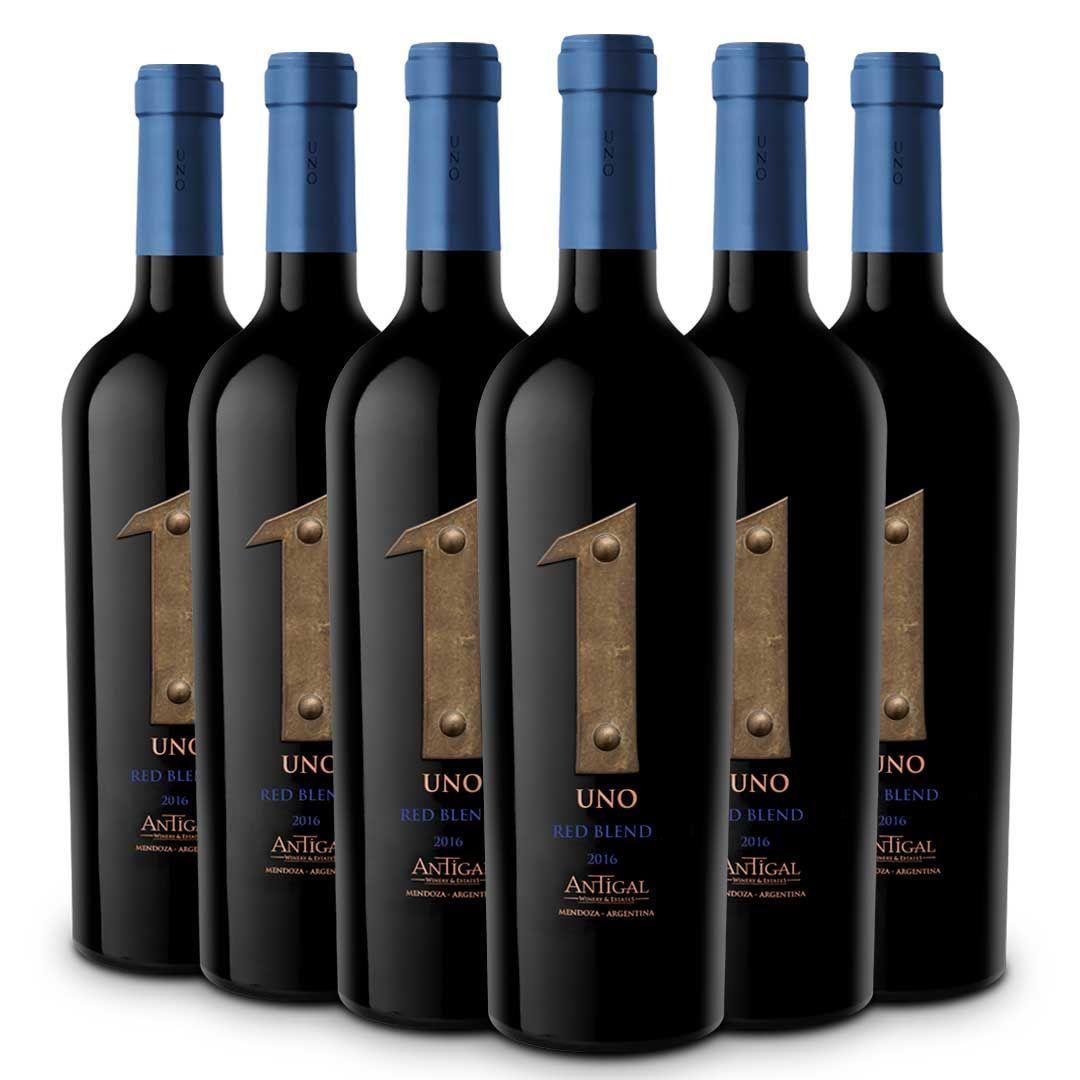 6 Vinos Uno - Antigal Winery - Red Blend-0