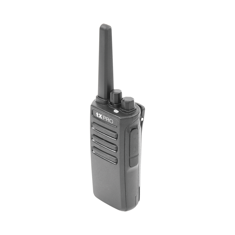 Radio Portátil txPRO TX500 VHF 5W de Potencia 136-174 MHz 16 canales 2500 mAh-2