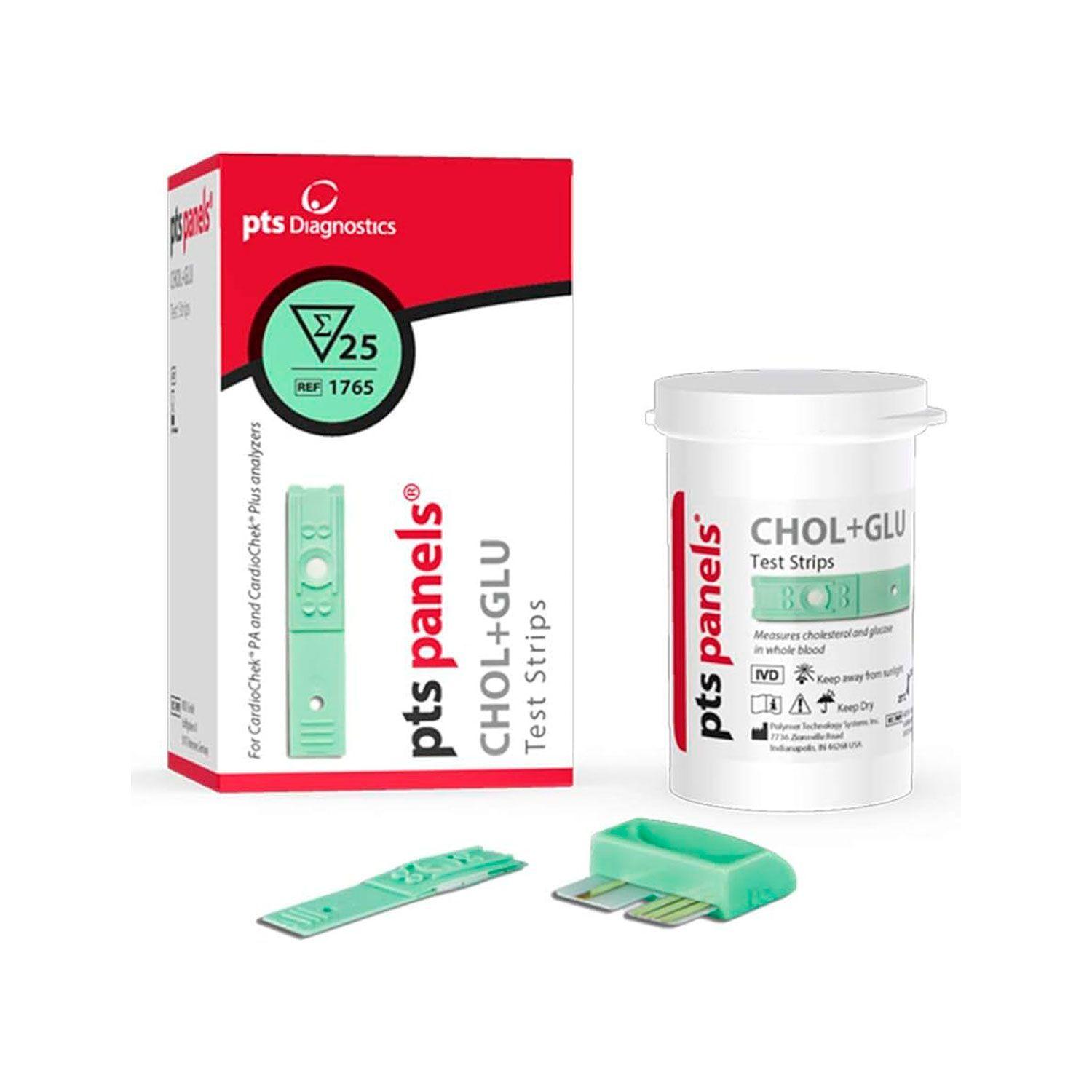 Cintas Reactivas Cardiochek Colesterol Total Glucosa Pipetas de Regalo-0