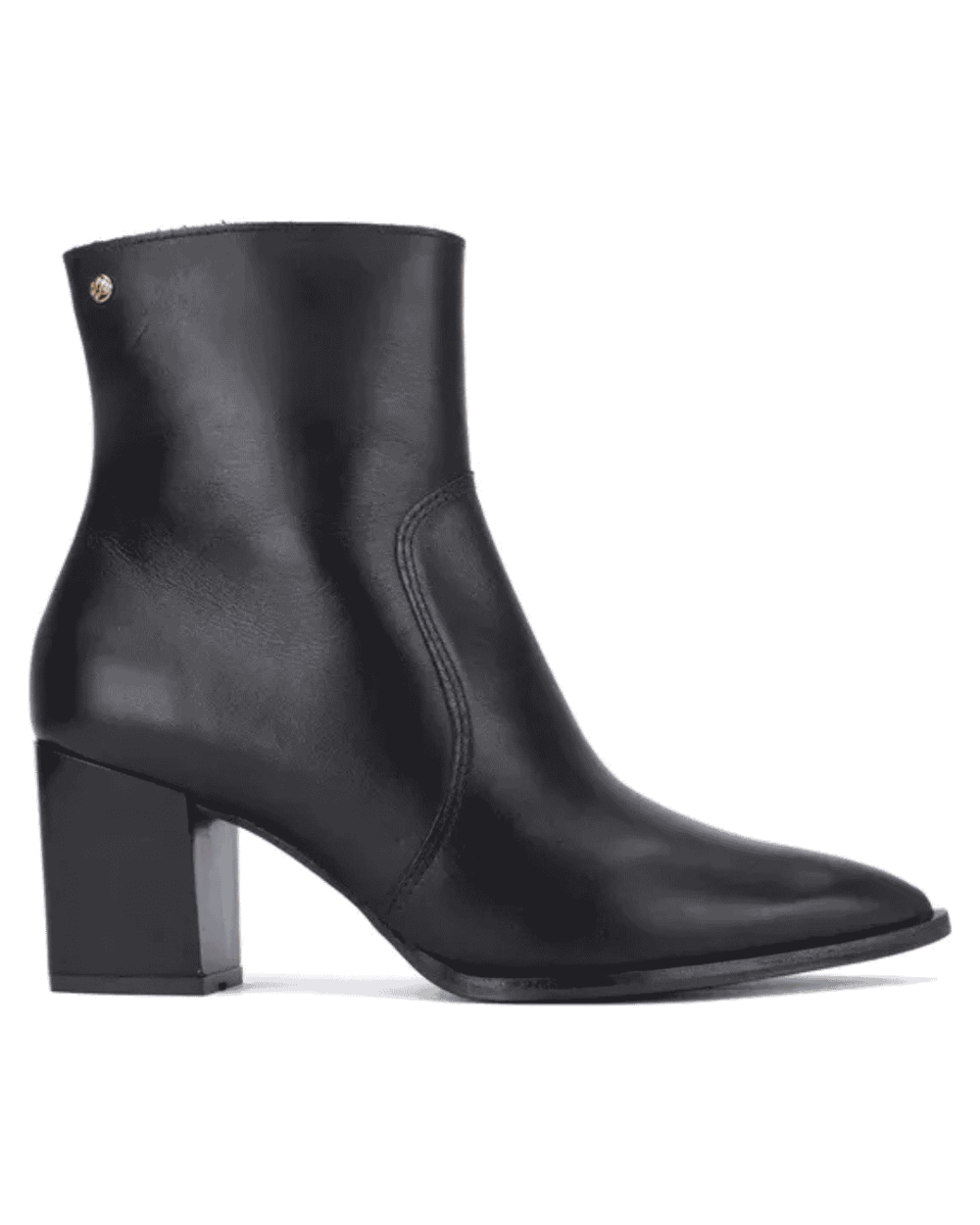 Botin Mujer Elegante Taco Medio Comodo 100% Cuero Lia Line-3