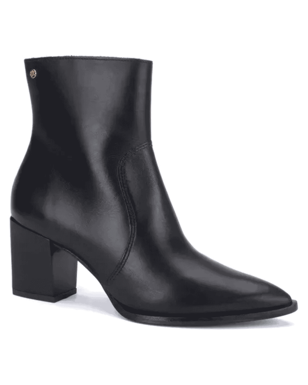 Botin Mujer Elegante Taco Medio Comodo 100% Cuero Lia Line-4