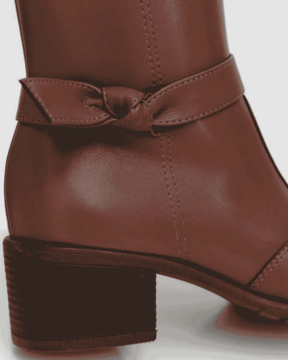 Botin Mujer Cinta Taco Medio Comodo Extra Acolchado Softli-2