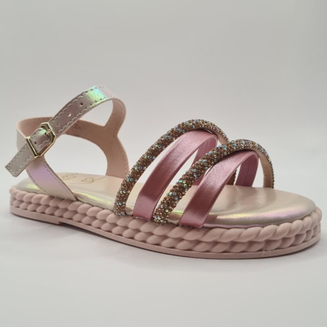 Sandalia Tiritas Brillantes Mini Sua Cia-2
