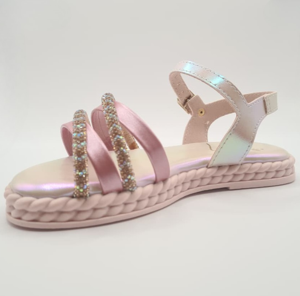 Sandalia Tiritas Brillantes Mini Sua Cia-4