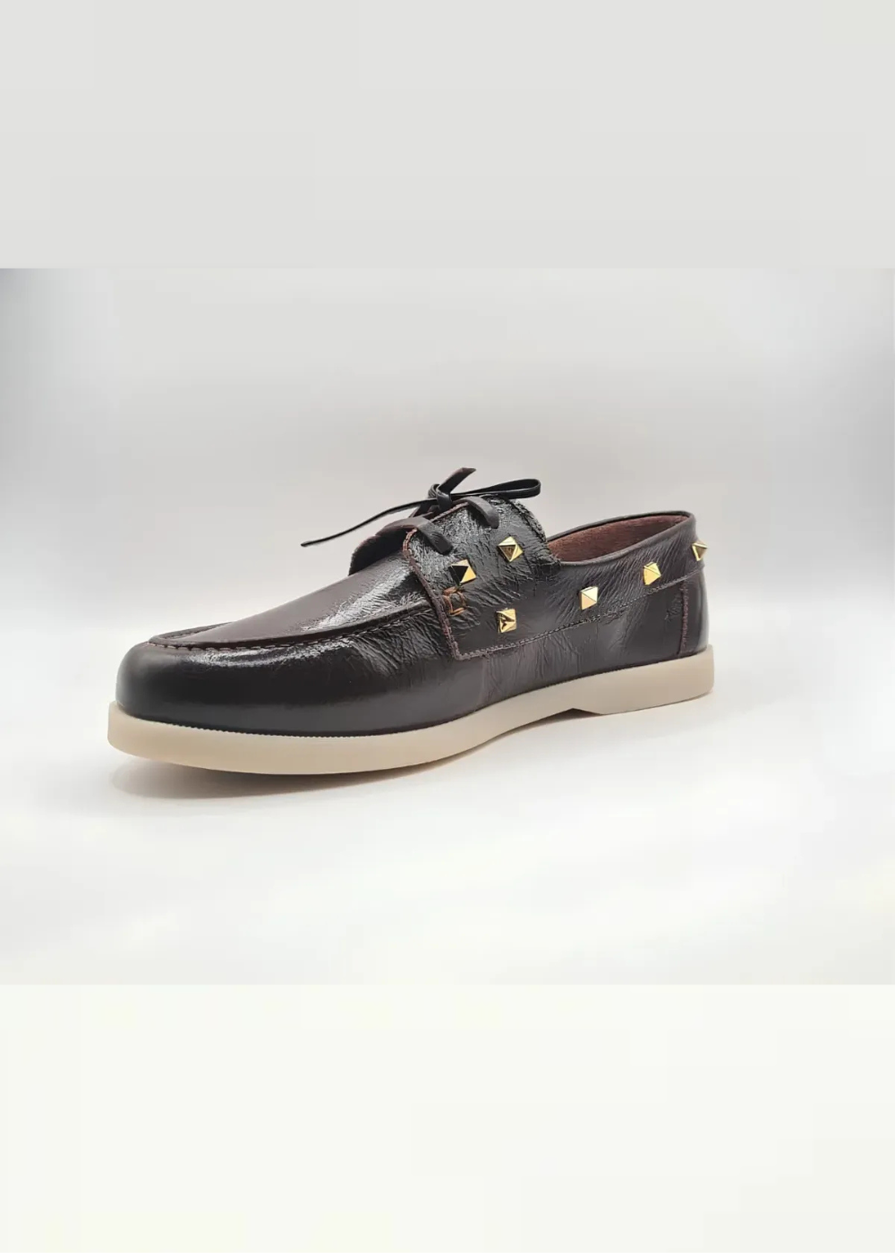 Mocasin Nautico Mujer Comodo 100 Cuero Lia Line-2