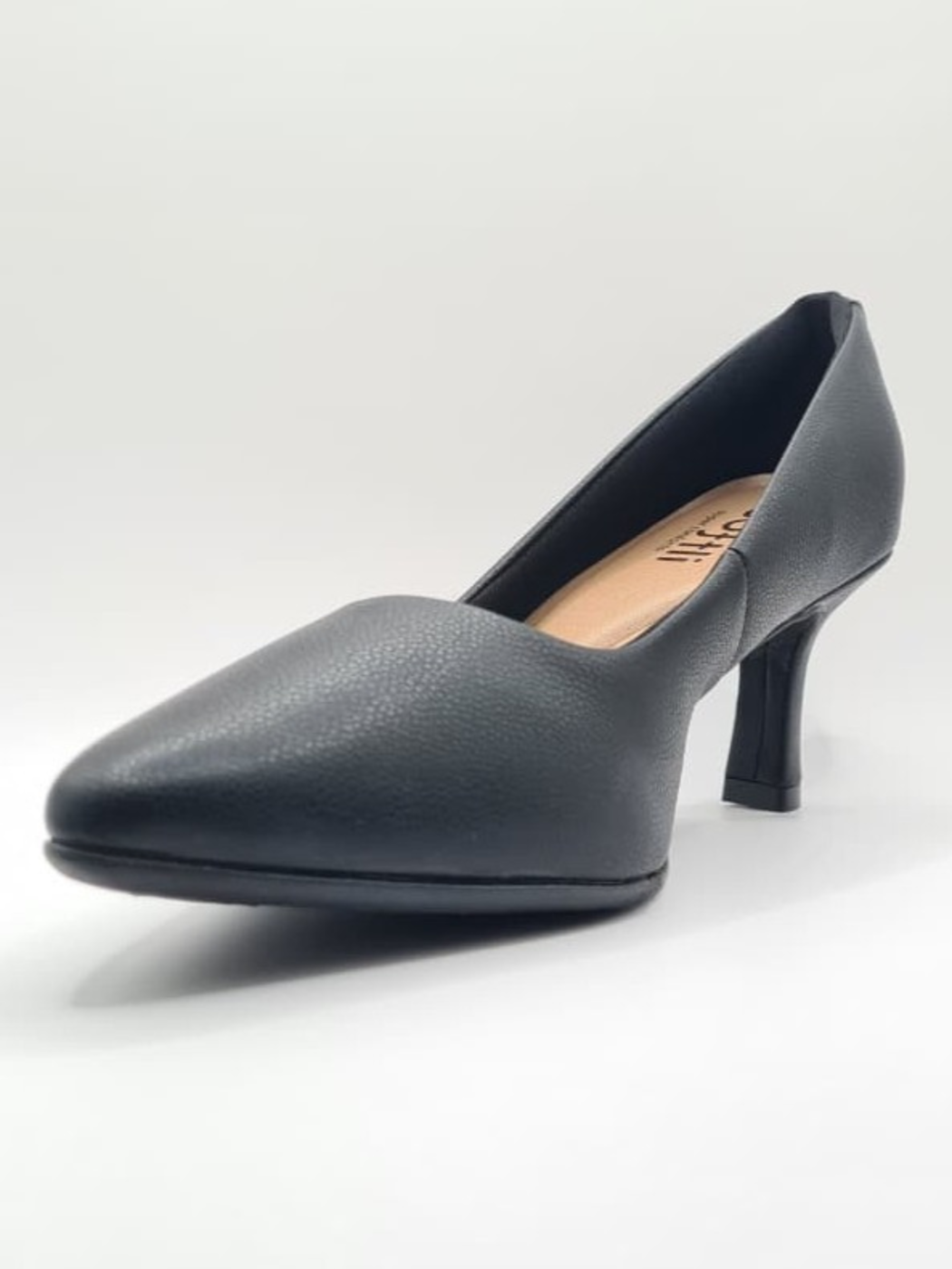 Zapato Taco Alto Delgado Extra Acolchado Softli-2