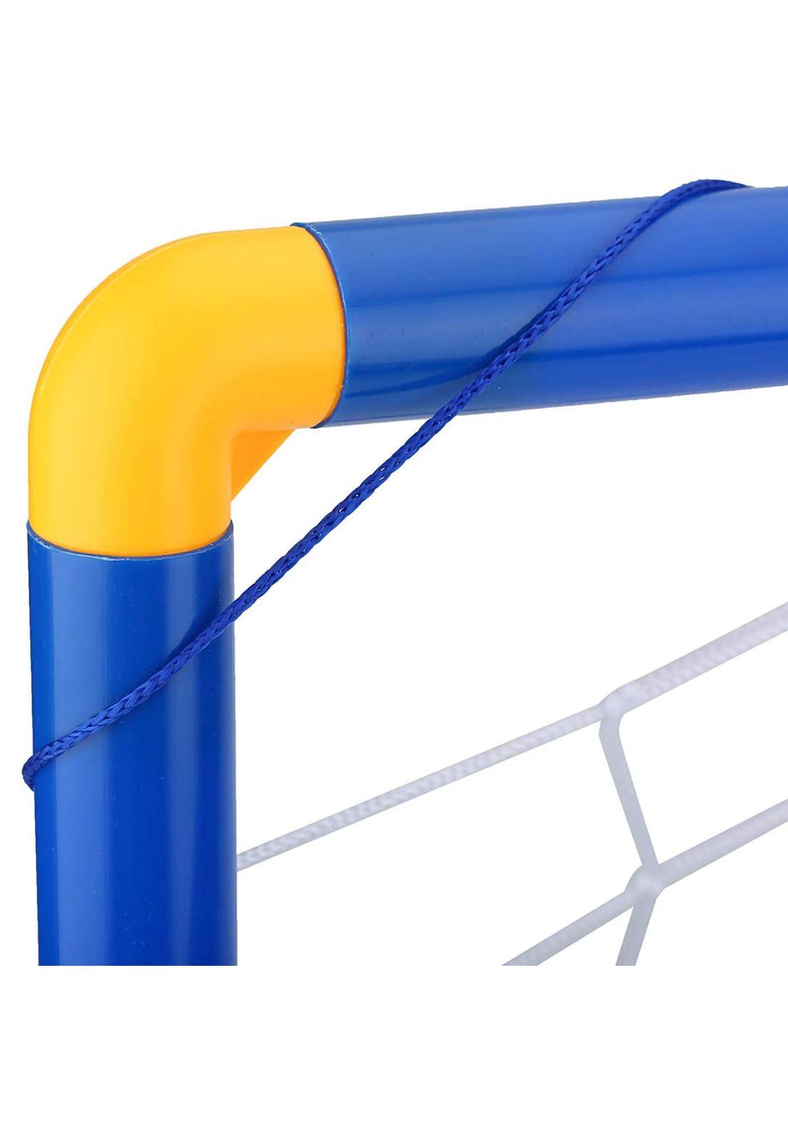 Arco Fútbol Juguete Pelota Y Bombín Niños Grande-2