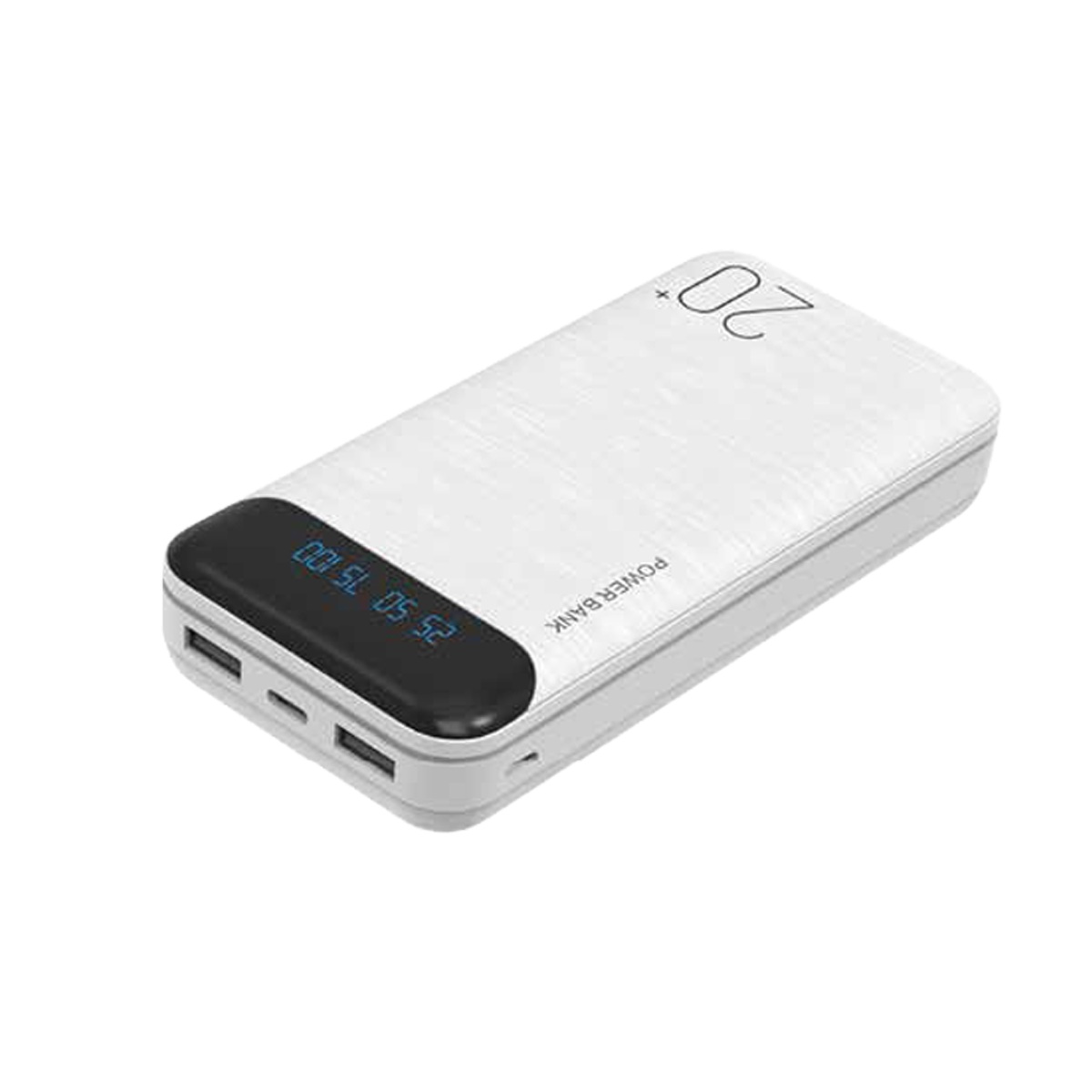 Batería Portátil  Powerbank 20.000 mAh Blanca-1