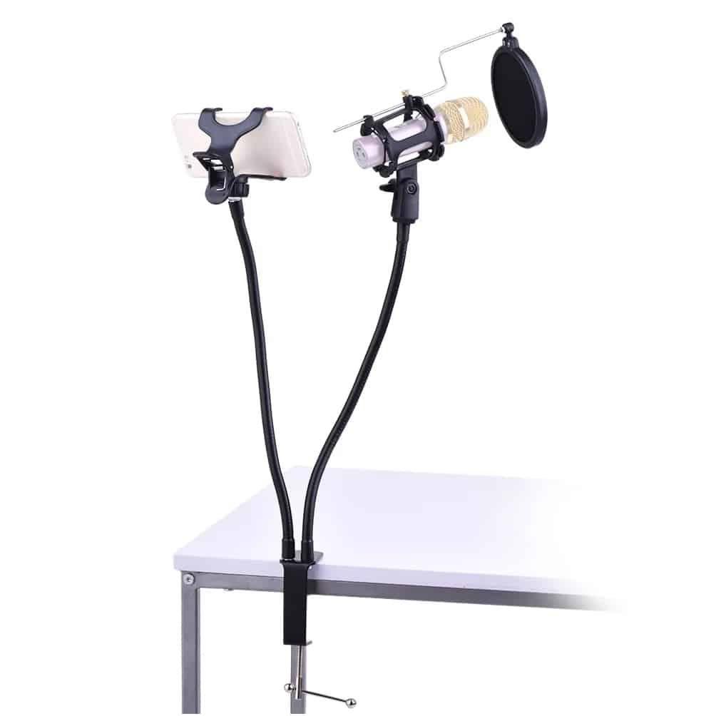 Soporte para Celular y Micrófono -2