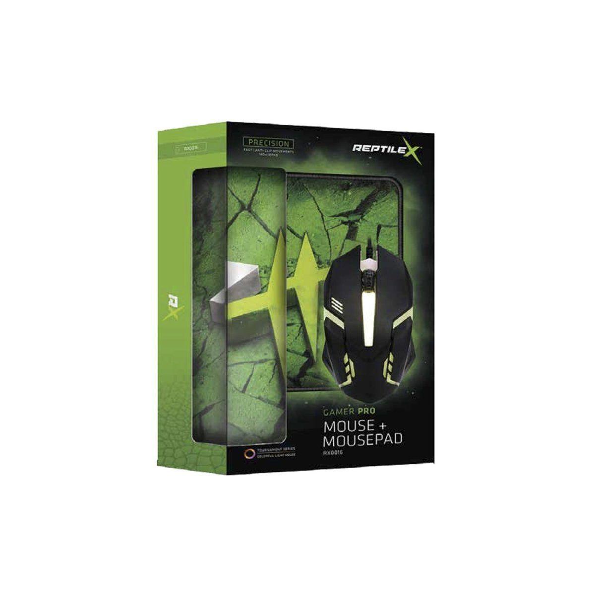 Kit Gamer Pro, Mouse + Mousepad-0