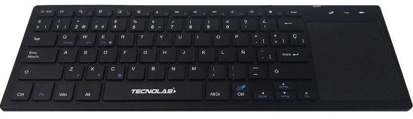 Teclado inalambrico Bluetooth ultra delgado c/ touchpad-1