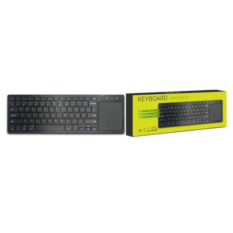 Teclado inalambrico Bluetooth ultra delgado c/ touchpad-4