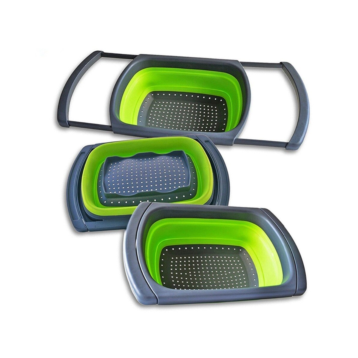 Colador Extensible Retráctil De Silicona-5
