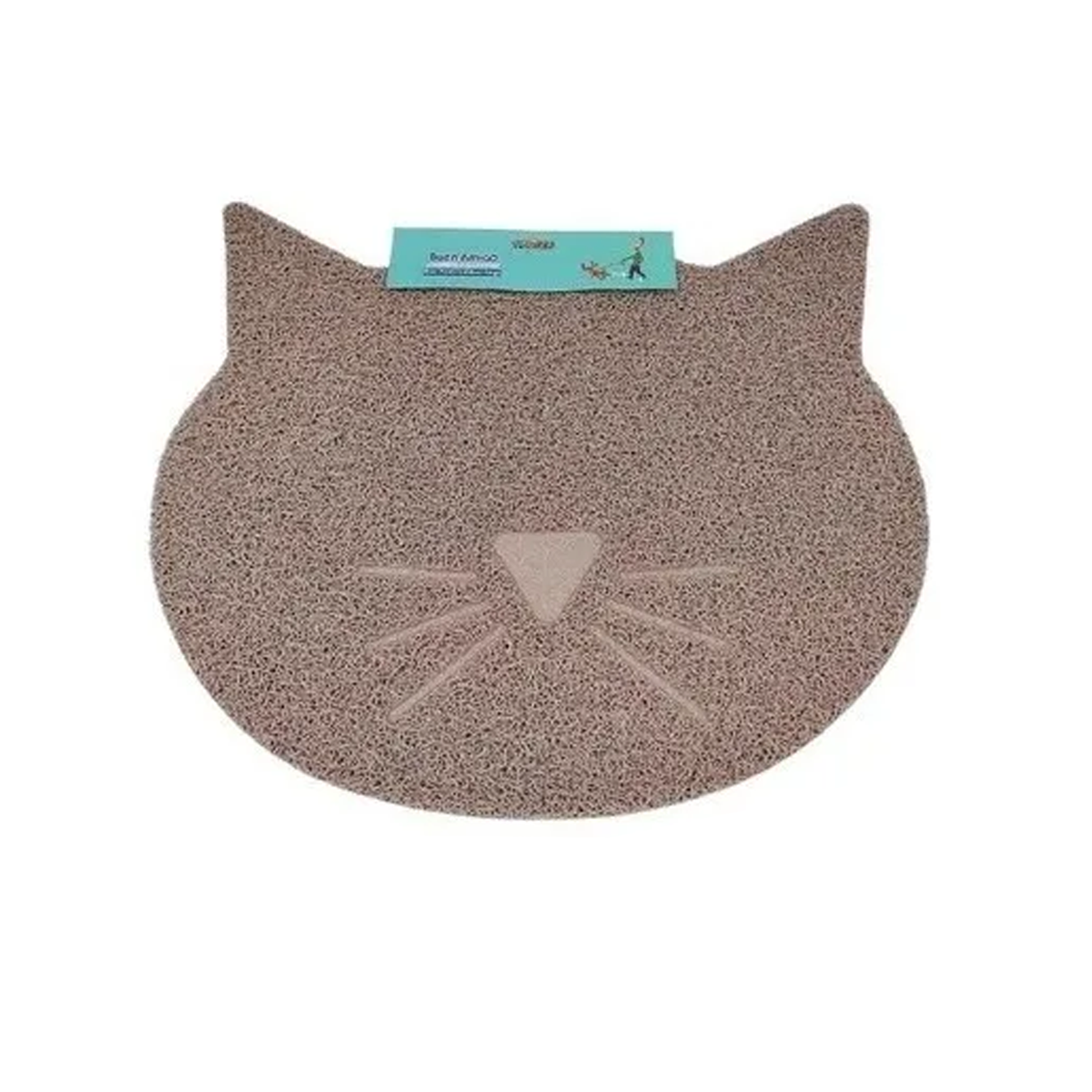 Alfombra gato antideslizante Café-0