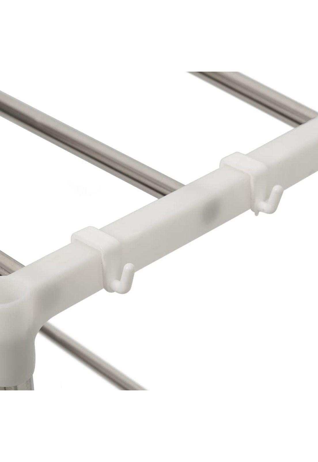 ESTANTE  DE ACERO INOXIDABLE 2 NIVELES-4