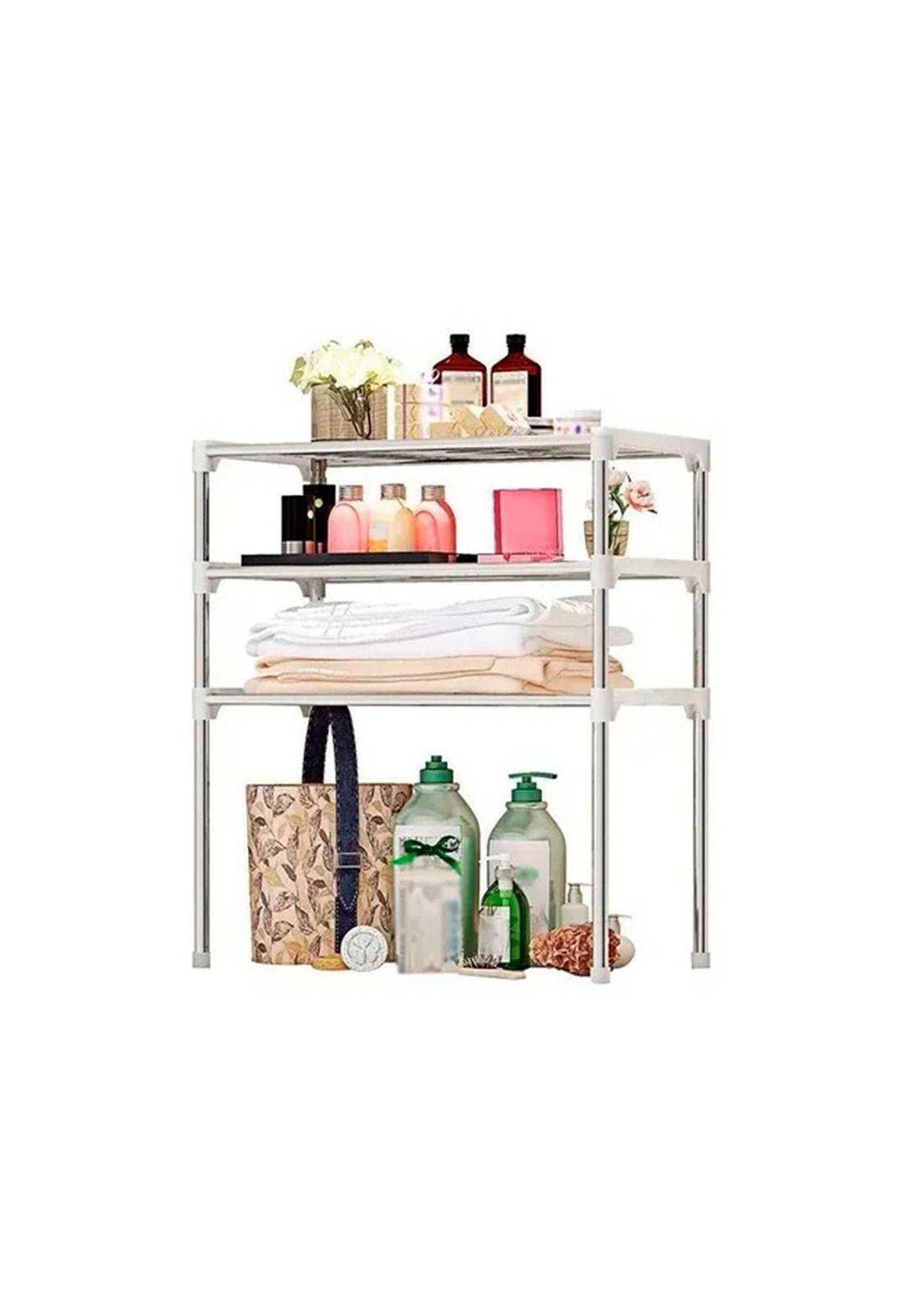 ESTANTE  DE ACERO INOXIDABLE 2 NIVELES-7