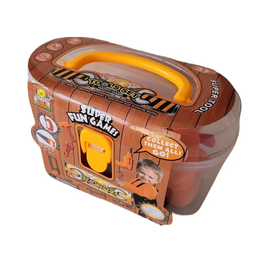 Juguete caja de herramientas 22 piezas-0